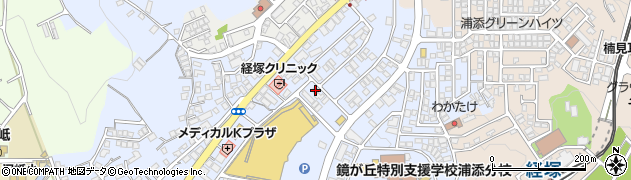 沖縄県浦添市経塚919周辺の地図