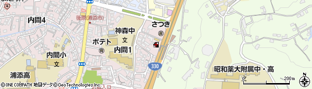 ＥＮＥＯＳ　ＥｎｅＪｅｔ浦添内間１丁目店周辺の地図