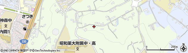 たくしの治療院周辺の地図