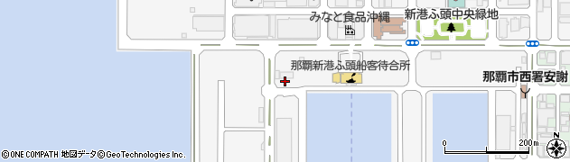 沖縄荷役サービス株式会社　現業部周辺の地図