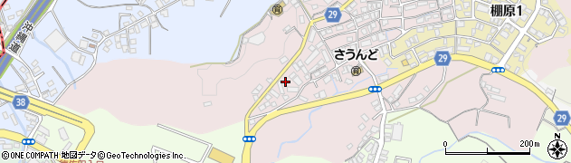 沖縄県中頭郡西原町棚原805周辺の地図