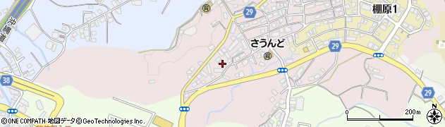 沖縄県中頭郡西原町棚原804周辺の地図