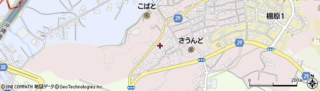 沖縄県中頭郡西原町棚原802周辺の地図