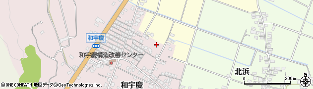 沖縄県中城村（中頭郡）和宇慶周辺の地図