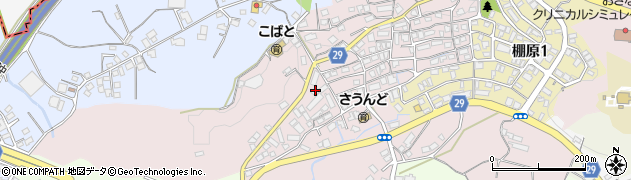 沖縄県中頭郡西原町棚原780周辺の地図