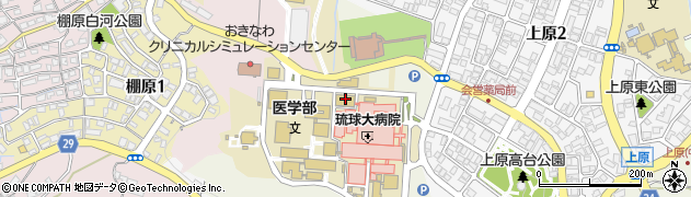 琉球大学（国立大学法人）　医学部学務課周辺の地図