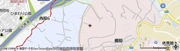沖縄県中頭郡西原町棚原754周辺の地図