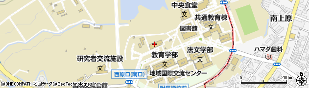 琉球大学（国立大学法人）　守衛室周辺の地図
