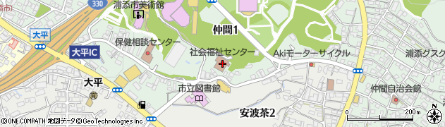 浦添市社会福祉協議会デイサービスセンター泉周辺の地図