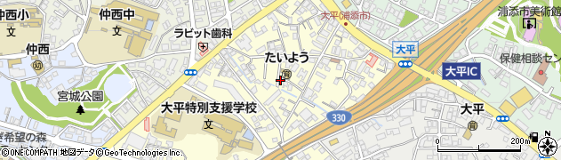 与古田畳店周辺の地図
