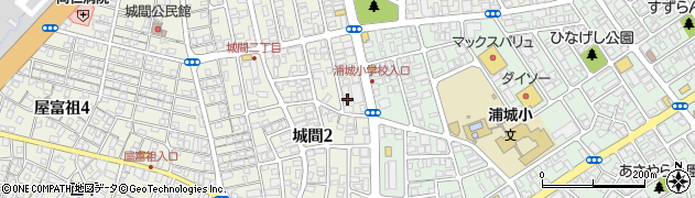 仲西アパート周辺の地図