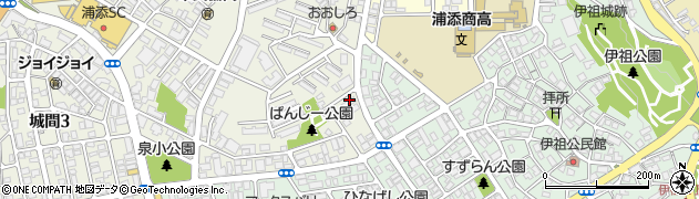 ピザパルコ浦添学園通り店周辺の地図
