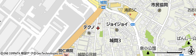 ＳＥＶＥＮ・ＨＯＵＳＥ浦添周辺の地図