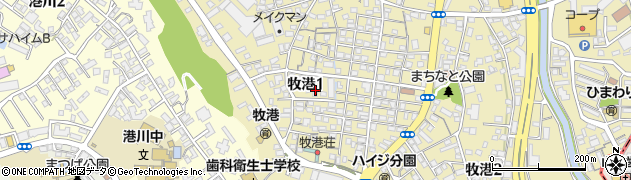 宮城アパート周辺の地図