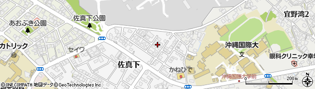 沖縄県宜野湾市佐真下24周辺の地図