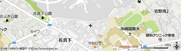 沖縄県宜野湾市佐真下51周辺の地図