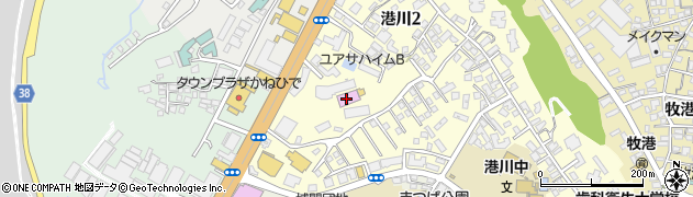 株式会社沖縄スイミングスクール浦添校周辺の地図