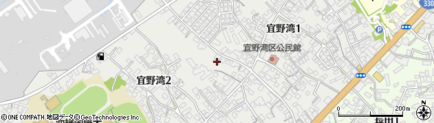 安里紅型工房周辺の地図