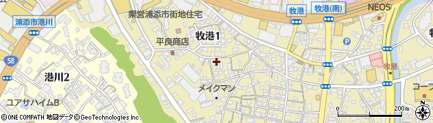 貴島アパート周辺の地図
