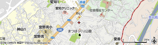 愛知高層住宅周辺の地図