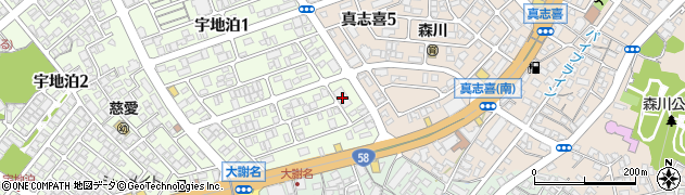 琉球銀行大謝名支店 ＡＴＭ周辺の地図