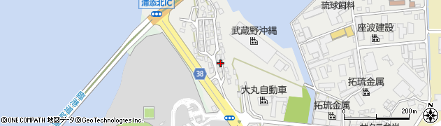 沖縄県浦添市港川558周辺の地図