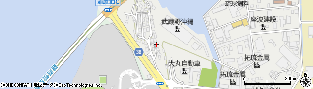 沖縄県浦添市港川575周辺の地図