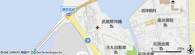 沖縄県浦添市港川538周辺の地図