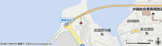 沖縄県浦添市港川565周辺の地図