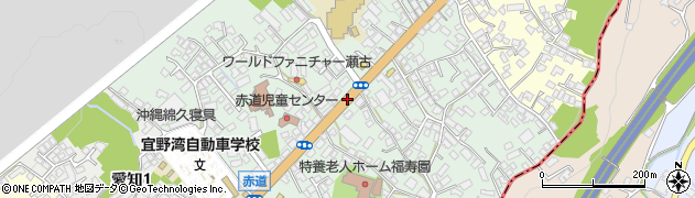 沖縄県宜野湾市赤道周辺の地図