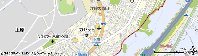 ユニオン上原店周辺の地図