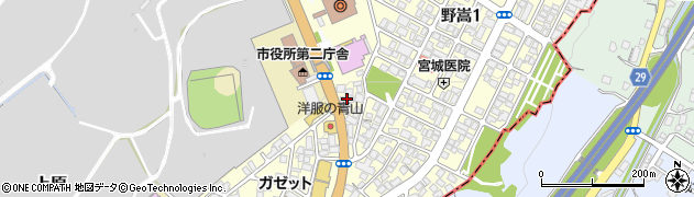 リハビックス宜野湾店周辺の地図
