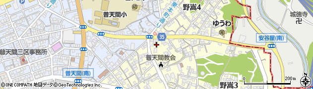 ユニオン普天間店周辺の地図
