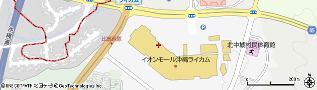 カルディコーヒーファーム　イオンモール沖縄ライカム店周辺の地図