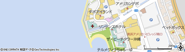 ベッセルホテルカンパーナ沖縄周辺の地図
