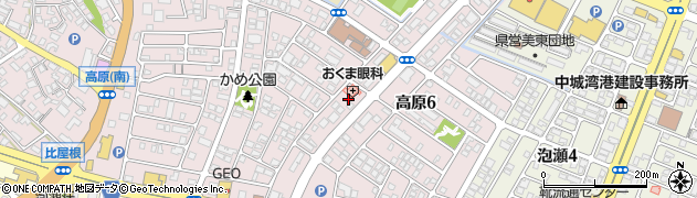 仲村テレビサービス周辺の地図