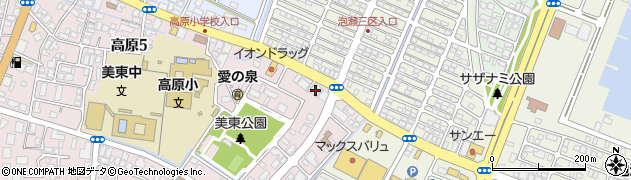 琉球銀行泡瀬支店周辺の地図