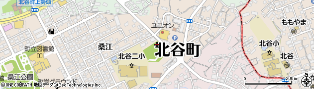 上勢桑江児童館周辺の地図
