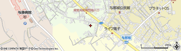 沖縄県うるま市与那城西原2周辺の地図