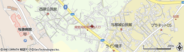 沖縄県うるま市与那城西原985周辺の地図
