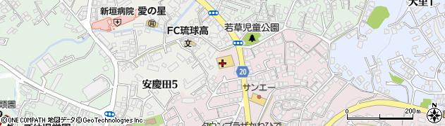 京都屋クリーニング　マックスバリュ高原店周辺の地図
