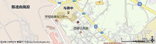 沖縄県うるま市与那城西原655周辺の地図