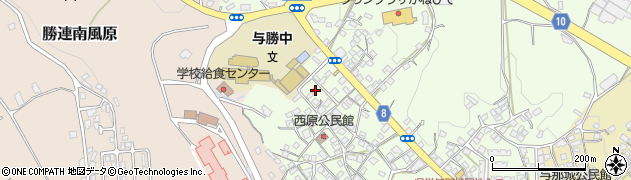 沖縄県うるま市与那城西原656周辺の地図