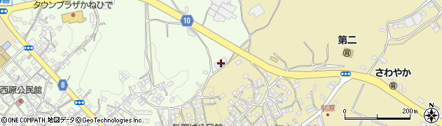 沖縄県うるま市与那城西原1073周辺の地図
