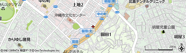 コザ信用金庫本店営業部周辺の地図
