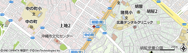 沖縄海邦銀行諸見支店周辺の地図