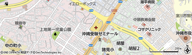 沖縄県農業協同組合　コザ支店共済課周辺の地図
