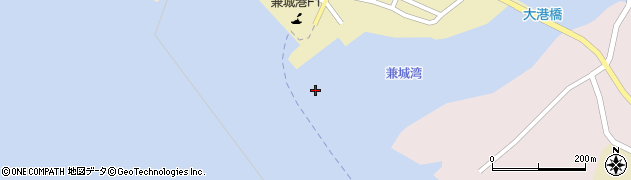 兼城港周辺の地図