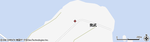 沖縄県久米島町（島尻郡）奥武周辺の地図