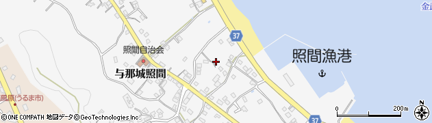 沖縄県うるま市与那城照間976周辺の地図
